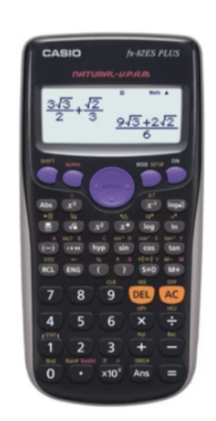 casi fx 82 es plus calculadora selectividad